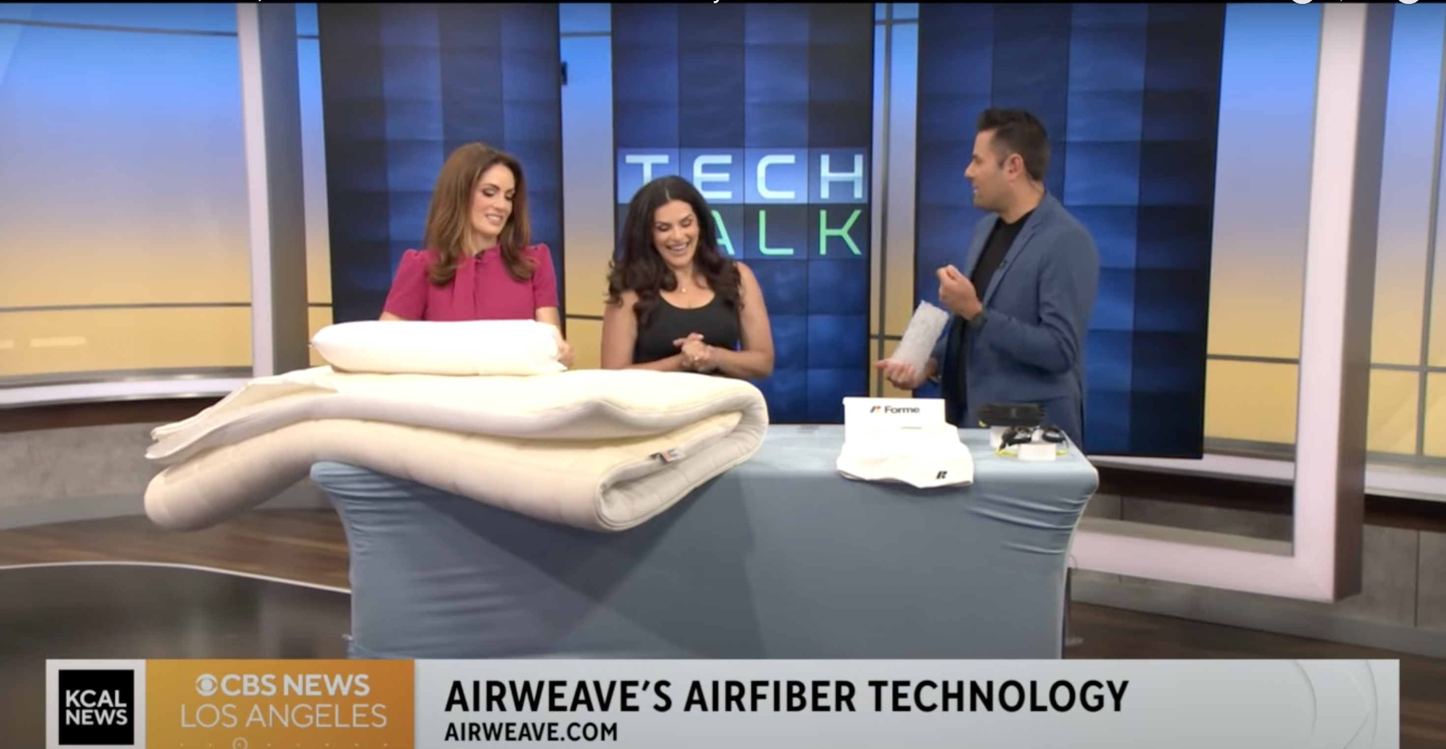 CBS LA: Jessica Naziri Explores Airweave's Revolutionary Sleep Technology